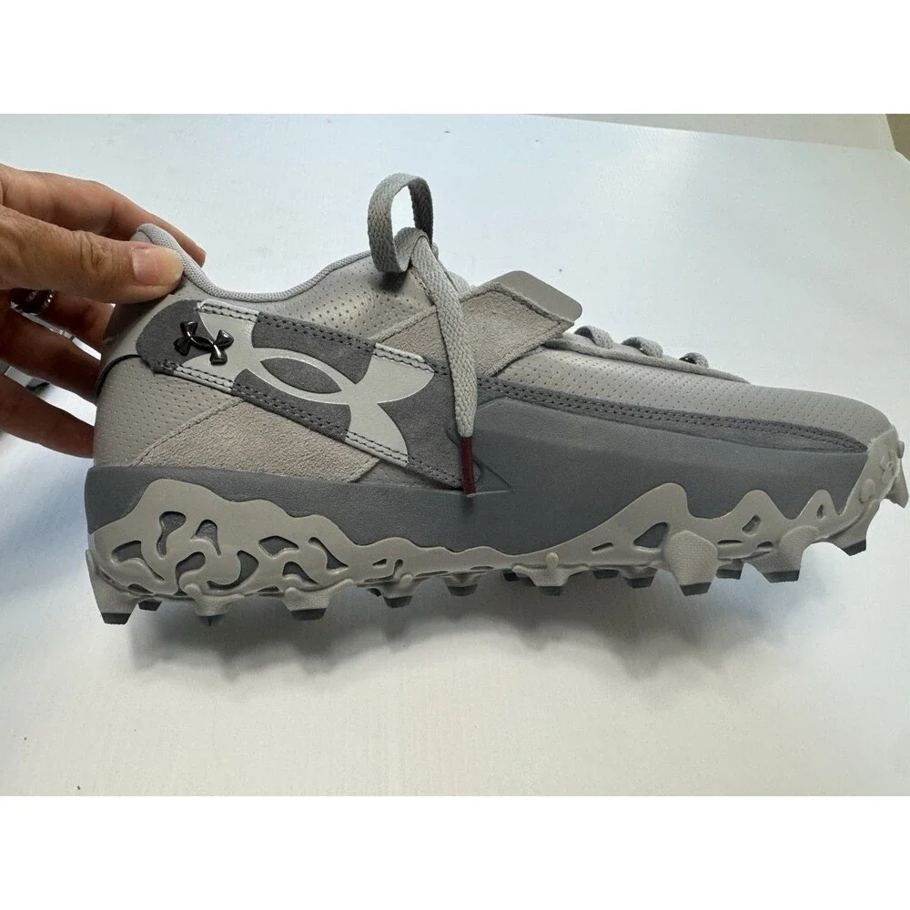 Under Armour Harper Gray Molded Baseball Cleats Men’s Size 12 New Without Box